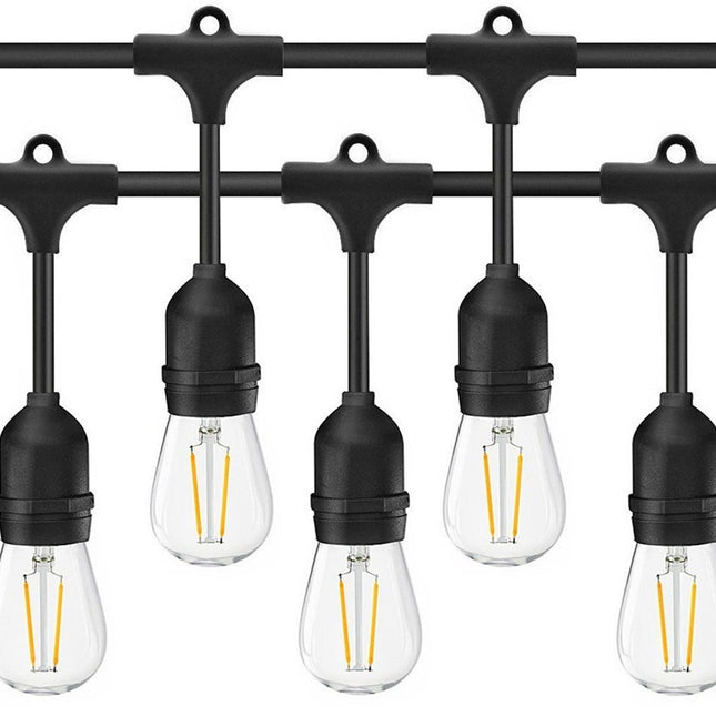 Ghirlanda luminoasa cu pendule, interconectabil, E27, IP65, 20m