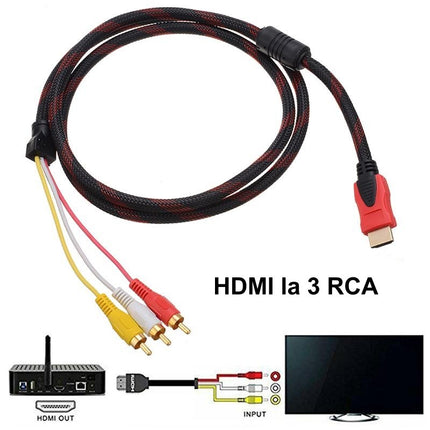 Cablu HDM 3RCA audio 1.5m