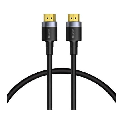 Cablu HDMI Baseus Cafule, 5 m, 4K 60 Hz, conectori auriti, impletit, negru - imagine 4