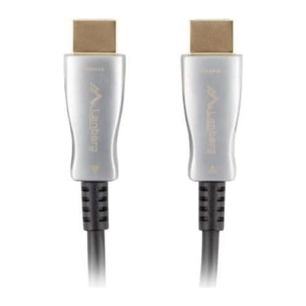 Cablu HDMI optic activ (AOC) Lanberg, 10 m, HDMI 2.0 4K 60 Hz, 18 Gbps, HDR, ARC - imagine 5