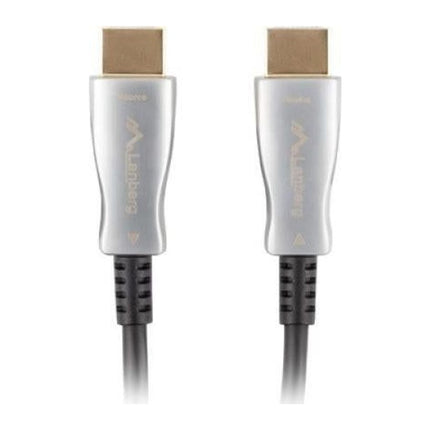 Cablu HDMI optic activ (AOC) Lanberg, 20 m, HDMI 2.0 4K 60 Hz, 18 Gbps, 3D