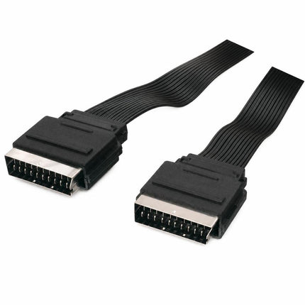 Cablu scart la scart 1,5m plat