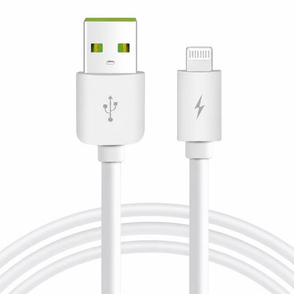 Cablu USB iPhone 5 / 6 / 7 Fast Charge 2,4A alb A-01 TED501113 - oferta