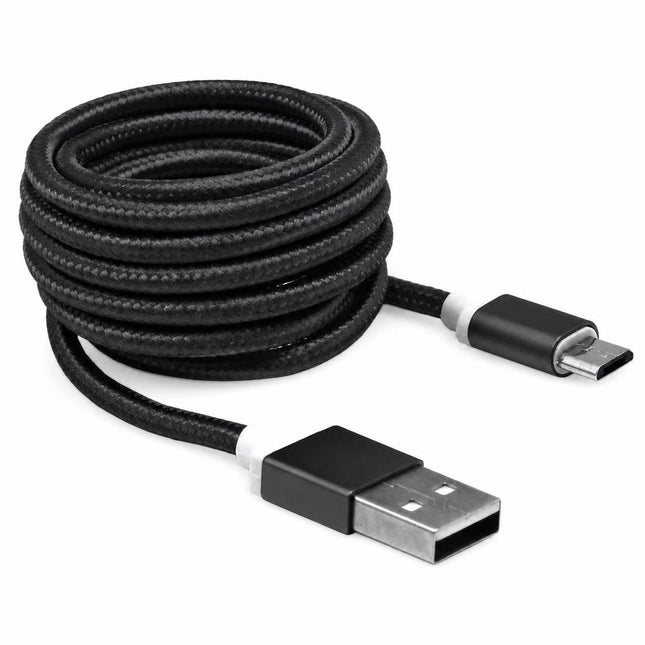 Cablu USB la micro USB negru blister TED500161 - oferta