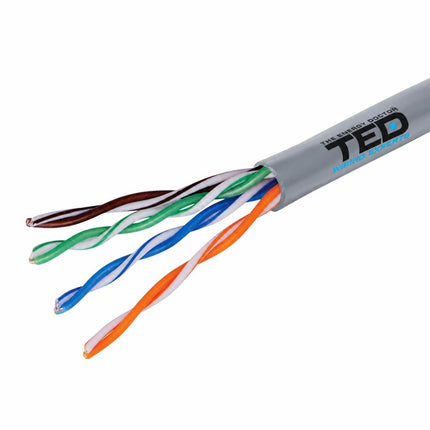Cablu UTP cat.5e CCA 0.50 mm TED Wire Expert TED002488