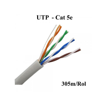 Cablu cat 5e UTP 8 fire