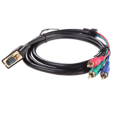 Cablu VGA 3RCA 1.5m pentru conectare