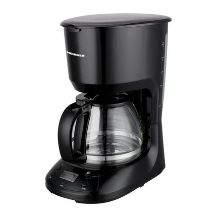 Cafetiera digitala Heinner Black Chatt HCM-D750GCBK, 1.25 L, 750 W, timer programabil, negru - imagine 2