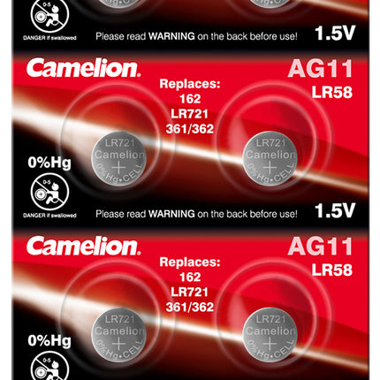 Baterii Ceas SR721SW AG11 LR721 G11 1.5V 25mAh Camelion Blister 10