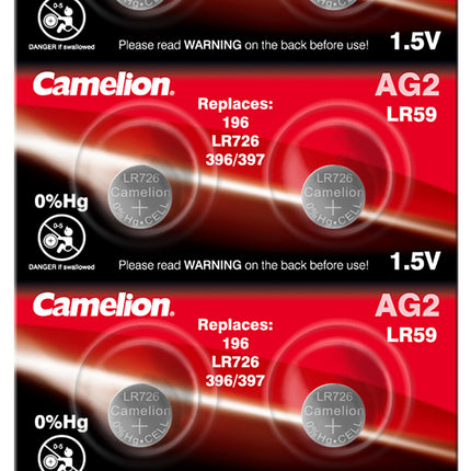 Baterii Ceas SR726SW AG2 LR726 G2 1.5V 30mAh Camelion Blister 10