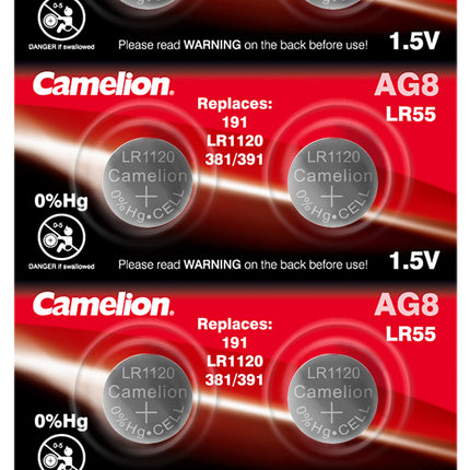 Baterii Ceas SR1120SW AG8 LR1120 G8 1.5V 50mAh Camelion Blister 10