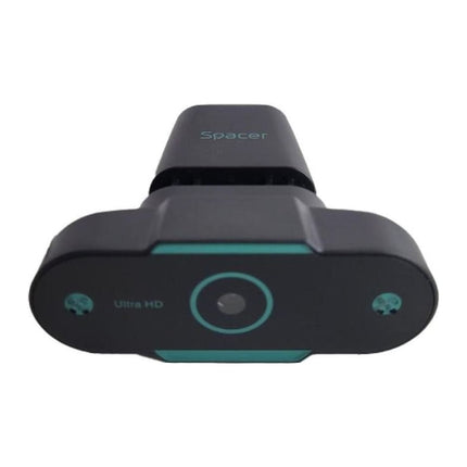 Camera web Spacer 4K Ultra HD, autofocus, microfon integrat, USB, negru - imagine 4