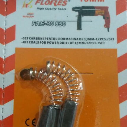 Set carbuni pentru bormasina de 13mm 12/set