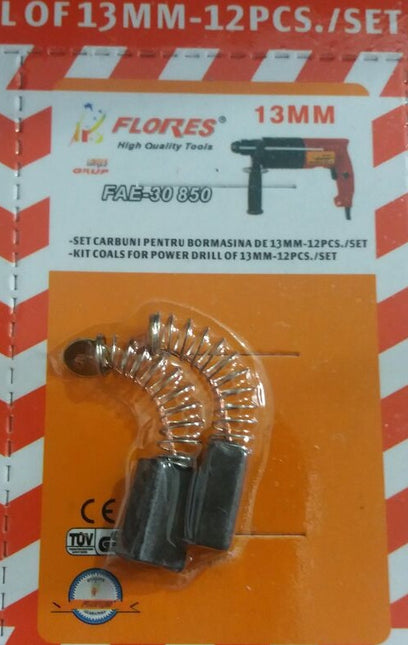 Set carbuni pentru bormasina de 13mm 12/set