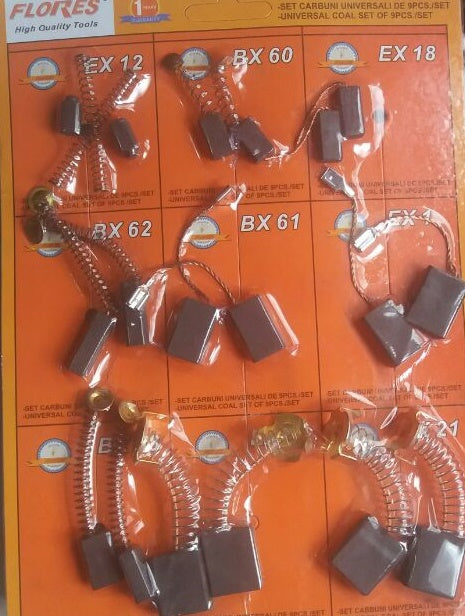 Set carbuni universali 9/set
