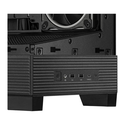 Carcasa PC ASUS A31 Plus TG ARGB, Mid Tower, sticla securizata, 4 ventilatoare ARGB, negru - imagine 6