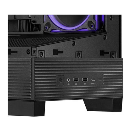 Carcasa PC ASUS A31 Plus TG ARGB, Mid Tower, sticla securizata, 4 ventilatoare ARGB, negru - imagine 7
