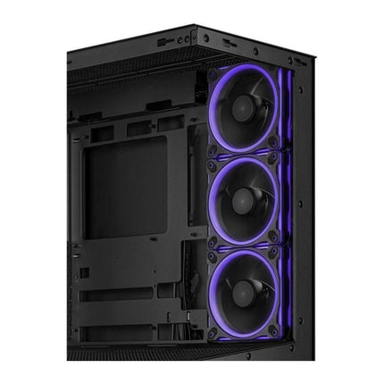 Carcasa PC ASUS A31 Plus TG ARGB, Mid Tower, sticla securizata, 4 ventilatoare ARGB, negru - imagine 8