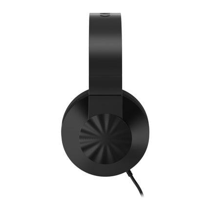 Casti gaming Lenovo H210, cu microfon, jack 3.5 mm, cablu 2 m, negru