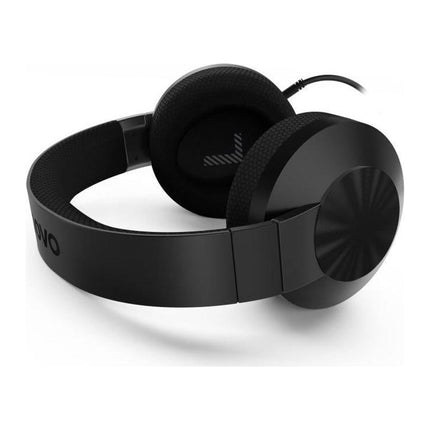 Casti gaming Lenovo H210, cu microfon, jack 3.5 mm, cablu 2 m, negru - imagine 4