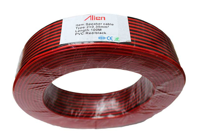 Cablu difuzor r/n 2x0,35mm