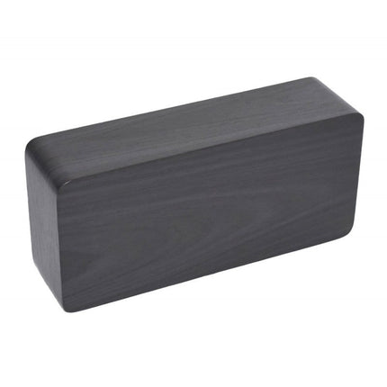 Ceas digital lemn negru led alb