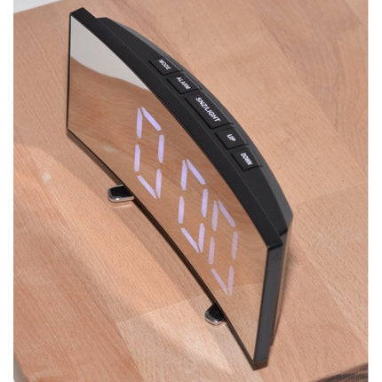 Ceas digital oglinda led LCD rosu,verde,alb