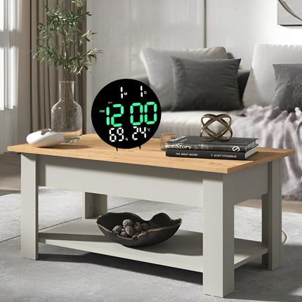 Ceas electronic perete sau masa rotund