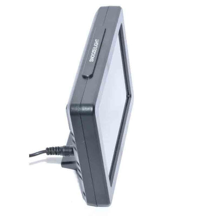 Ceas electronic LCD negru pentru instalatii