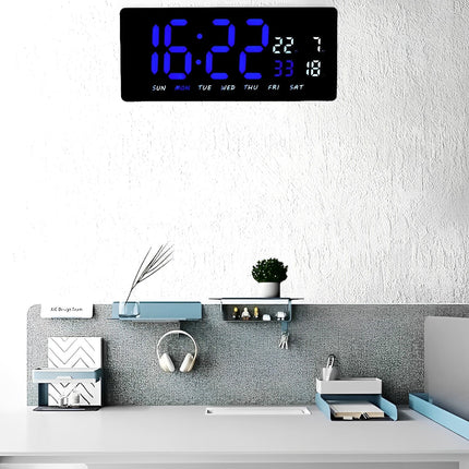 Ceas electronic perete sau masa dreptunghiular