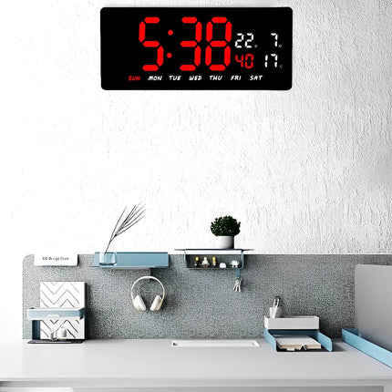 Ceas electronic perete sau masa dreptunghiular