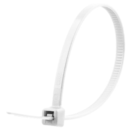 Colier plastic 140mm x 3,5mm Alb, TED