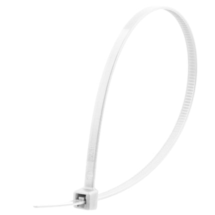 Colier plastic 200mm x 3,5mm Alb, TED
