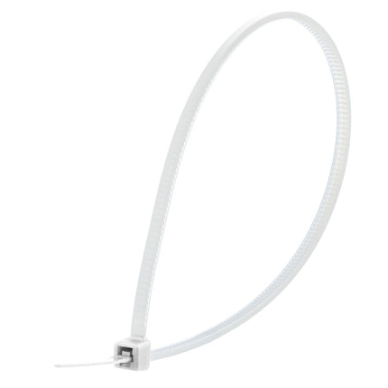 Colier plastic 250mm x 3,5mm Alb, TED
