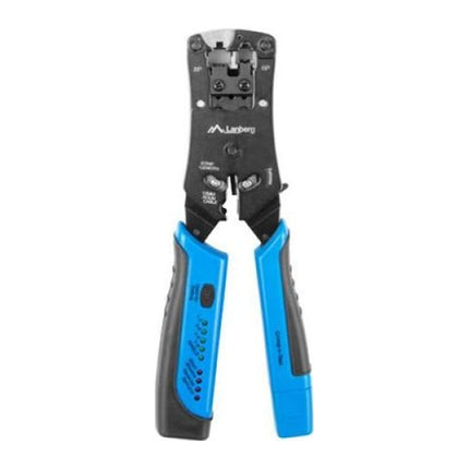 Cleste de sertizat Lanberg NT-0203, RJ45 / RJ11 / RJ12, cu tester de cablu inclus - imagine 4