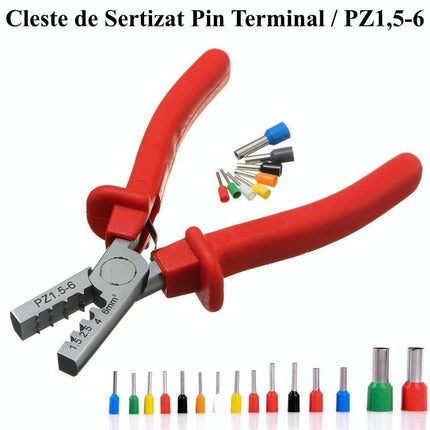 Cleste sertizat pini terminal pentru instalatii