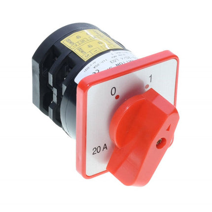 Comutator 2 came rotativ 0-1 20A