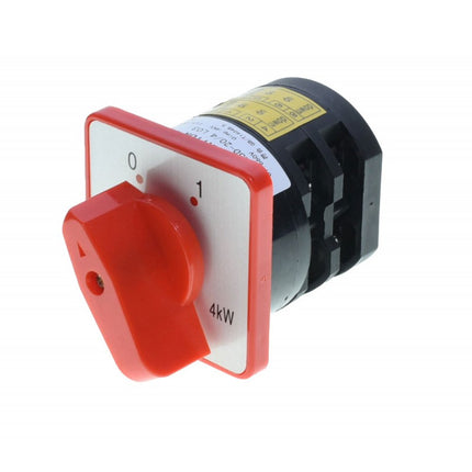 Comutator 2 came rotativ 0-1 20A