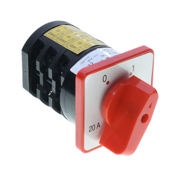 Comutator 3 came rotativ 0-1 20A