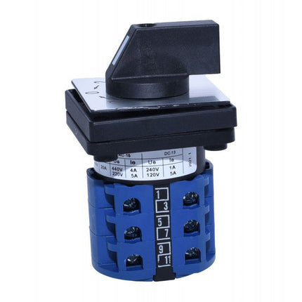 Comutator 3 came rotativ revenire 1-0-2 20A