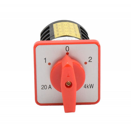 Comutator 5 came rotativ 1-0-2 20A