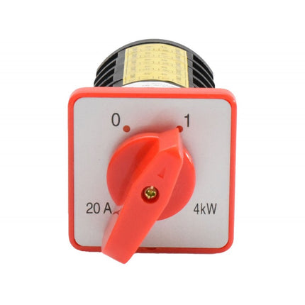 Comutator 5 came rotativ 1-0 20A