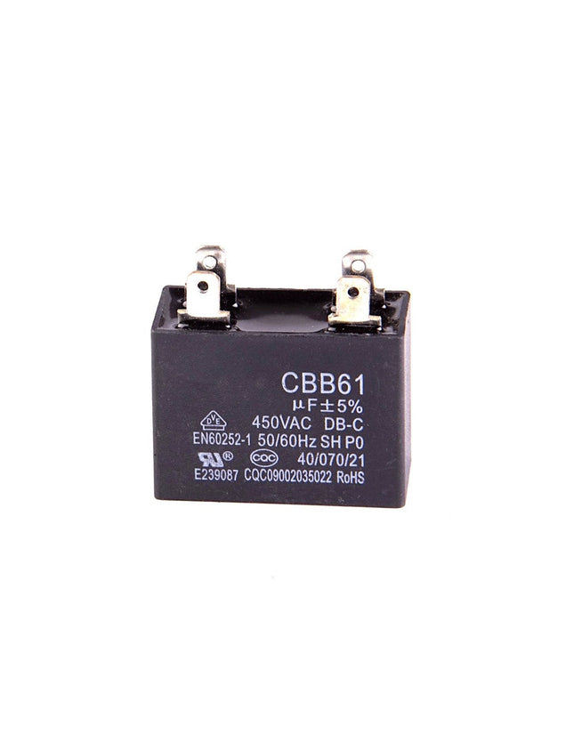 Condensator dreptunghiular pornire motor 4C 450V - Componente electronice