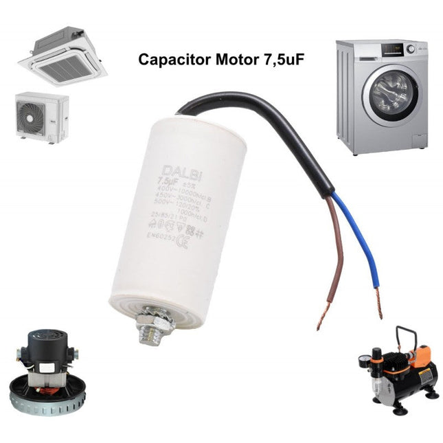 Condensator fir surub 450V 7.5uF - Componente electronice