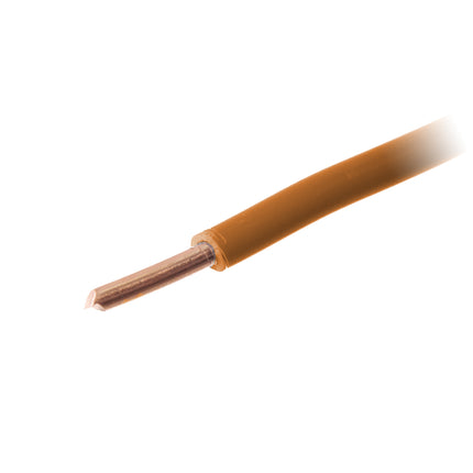 Conductor 2.5mm, monofilar maron FY