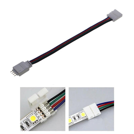 Conector 4 fire alimentare banda RGB led