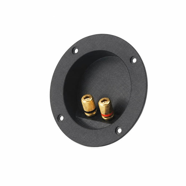 Conector boxa 2 contacte gold rotund