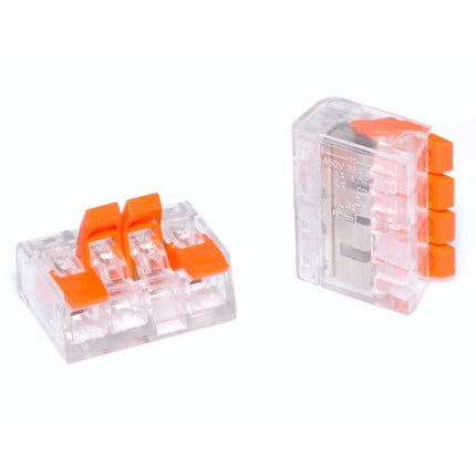 Conector Rapid transparent 4 contacte