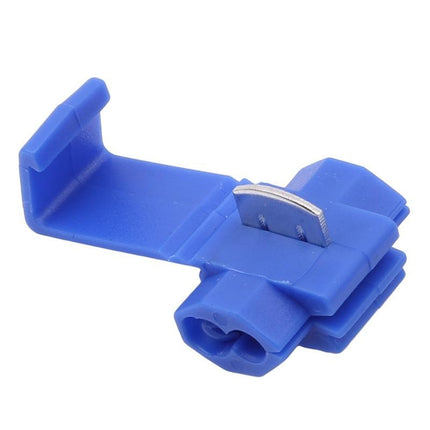 Conector rapid prin inadire albastru set