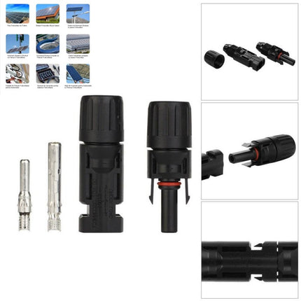 Mufe MC4 conectare panouri fotovoltaice set 10 bucati